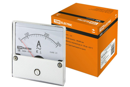 Амперметр А80 300А/5А-2,5, (без поверки), TDM