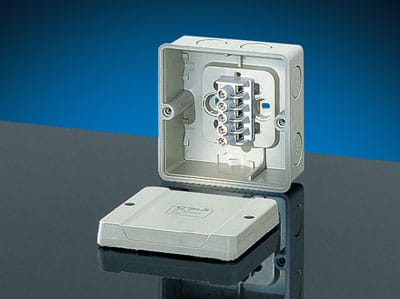 KF 9045 - коробка ответвительная ,IP 65, безгалогенная, погодоустойчивая, размер 98х98х61 цвет серый