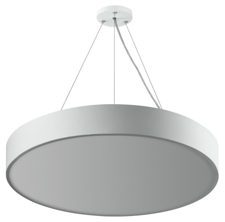 Светильник LED Geometria ЭРА Ring SPO-131-W-40K-045 45Вт 4000K 4000Лм IP40 600*80 белый подвесной др