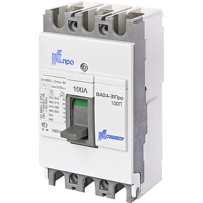 ВА04-31Про, 3P, 40А, Icu-10kA (100C)